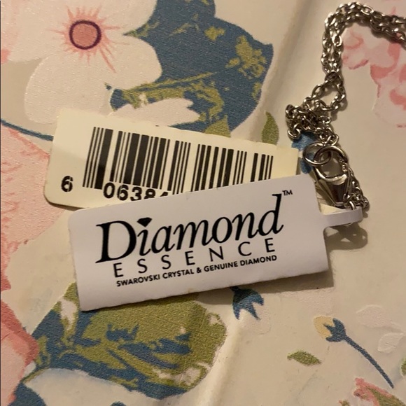 Diamond Essence Infinity Necklace - Picture 3 of 4